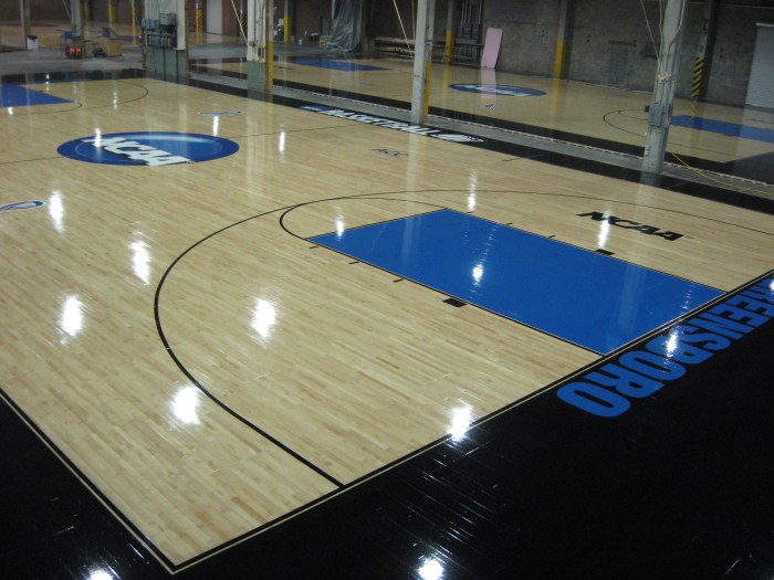 Kayu lapangan basket