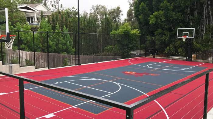 Lapangan basket outdoor